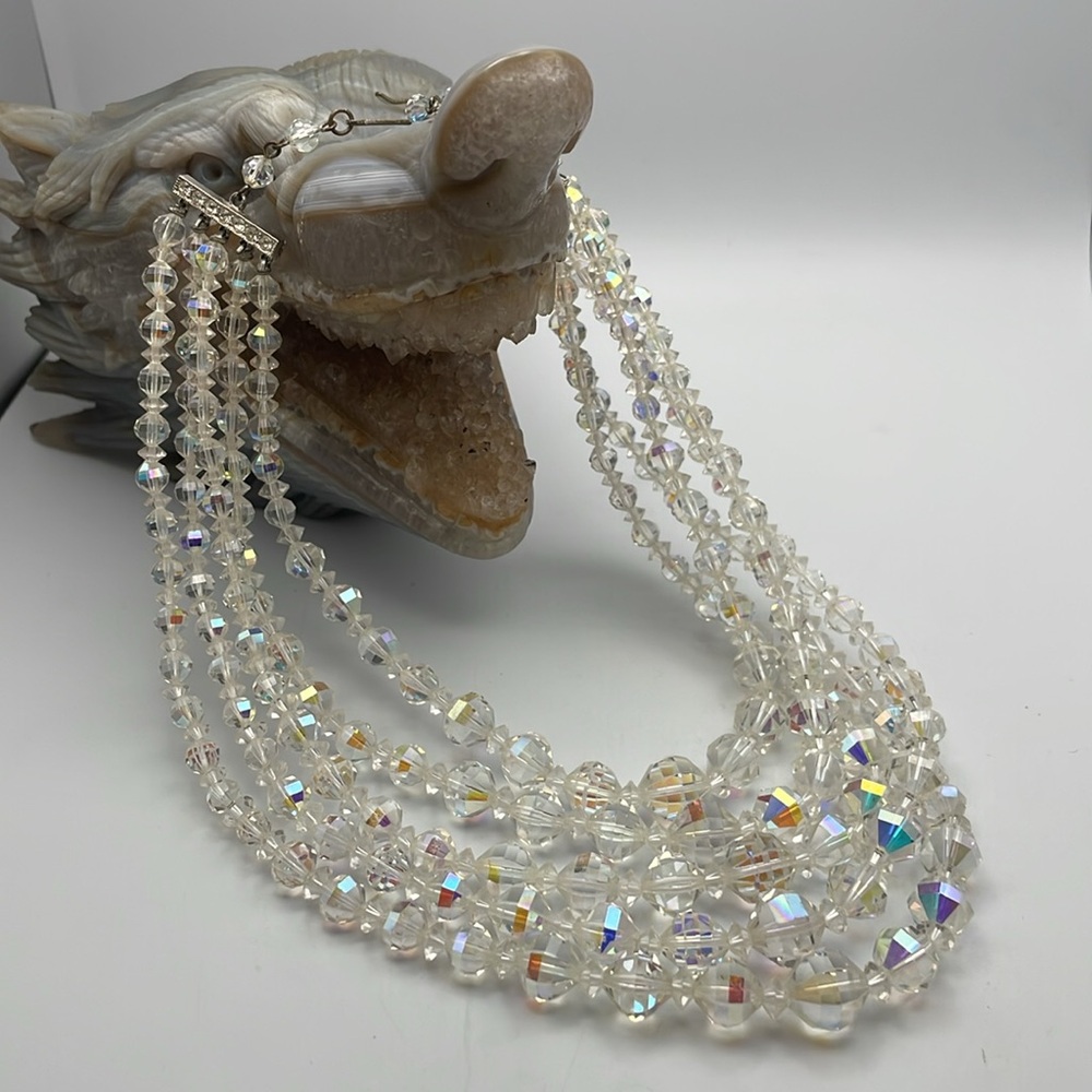 Laguna crystal necklace and earring set C39🔥 - Picture 8 of 16